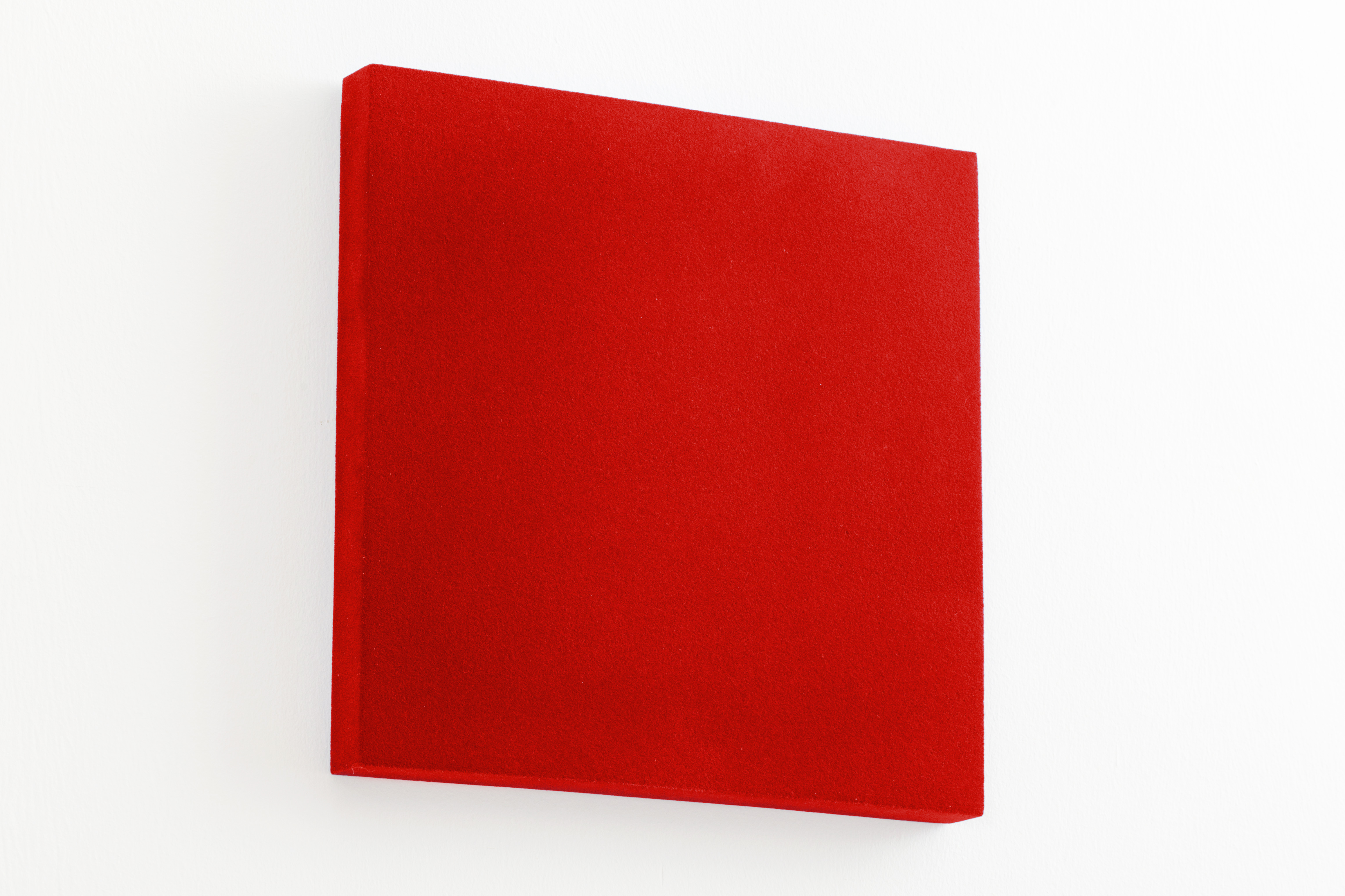 akusztikai panel négyzet, piros 40x40x2-3-4cm