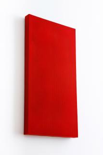 akusztikai panel téglalap, piros 80x40x2-3-4cm